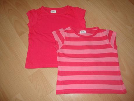 Tričká 2ks, f&f,92