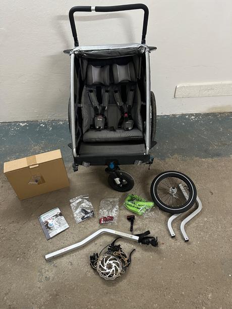 Cyklovozík qeridoo kidgoo 2 pro, 