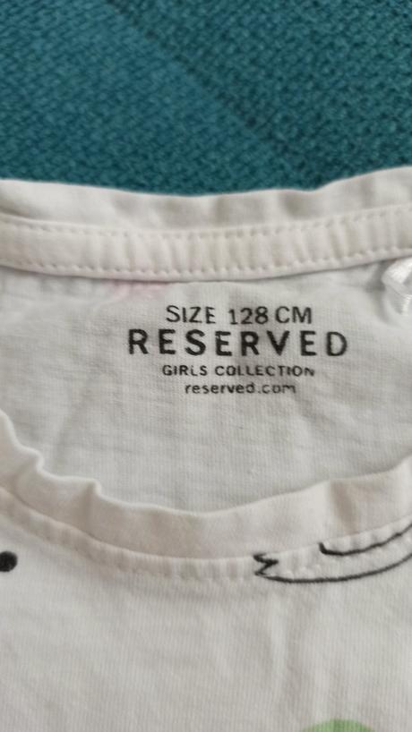 Detské tričko, reserved,128