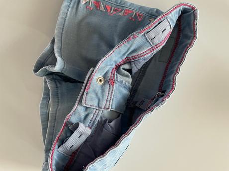 Rifľové šortky, zn. okaidi, v. 110, obaibi,110