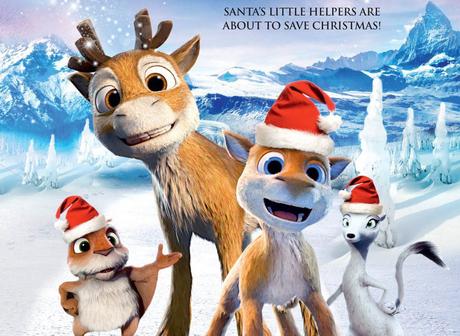 Anglické dvd the magic reindeer,