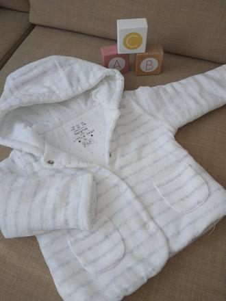 Zimny kabatik pre babatko, 6-9mes., f&f,74