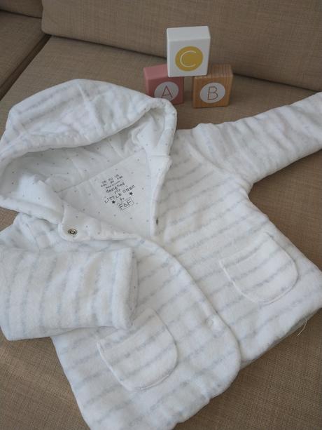 Zimny kabatik pre babatko, 6-9mes., f&f,74