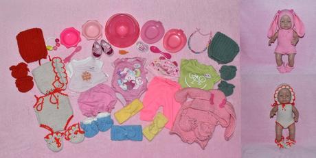 Výbava pre baby born bábiky 43 cm, 
