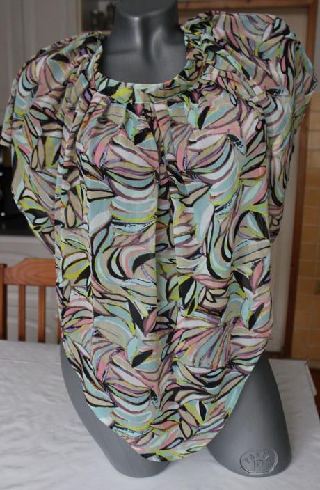 Letne ponco - bluzka, h&m,s