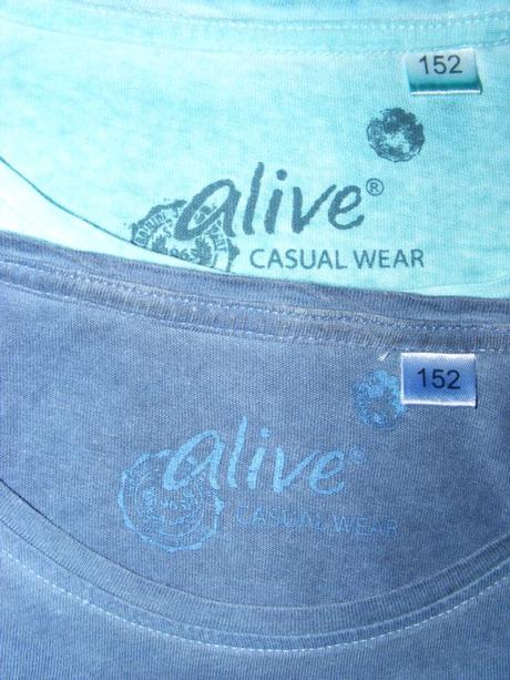 2x tričko alive, alive,152