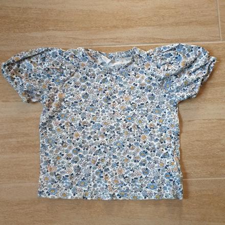 Tričko dievčenské s kvietkami, lindex,110