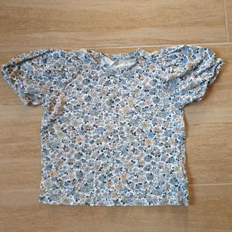 Tričko dievčenské s kvietkami, lindex,110