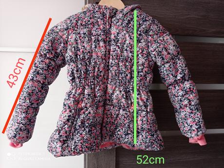 Zimná dievčenská bunda, kik,110
