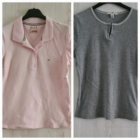 Tommy hilfiger polotričko a kratšie tričko, tommy hilfiger,s