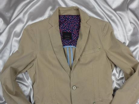 Pánske športovoelegantné sako, zara,s