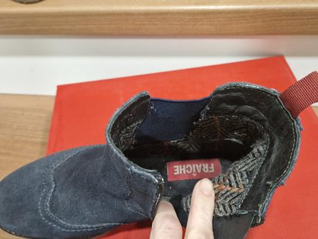 Kožené kotníkové topánky fraiche, 36