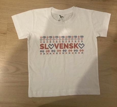 Tričko s čičmianskym vzorom nové, 110