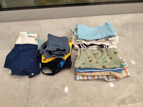 Balík oblečenia veľkosť 68 letne, 68–80