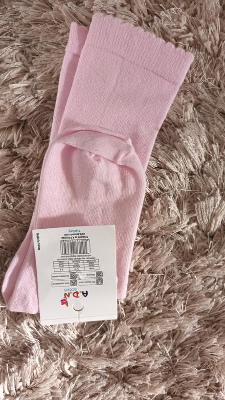 Kvalitné ružové podkolienky, 35