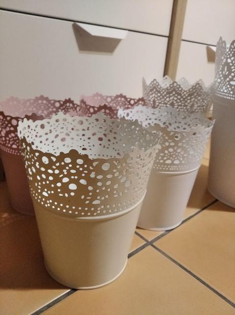 6 x kvetináče skurar - ikea, 