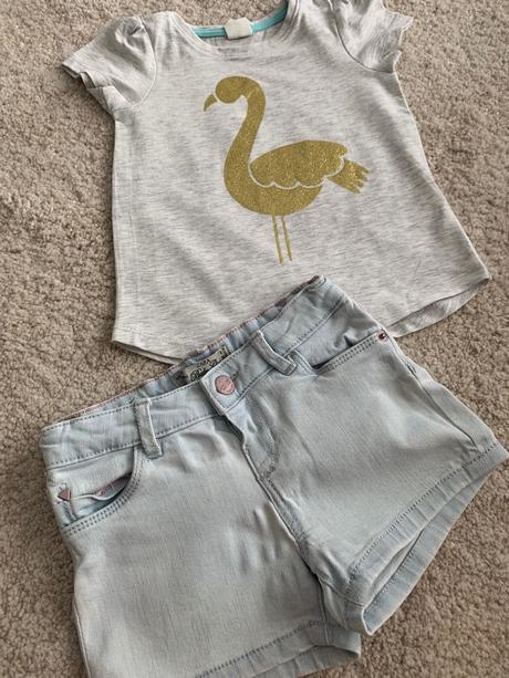 Tričko a krátke riflove gate, 74