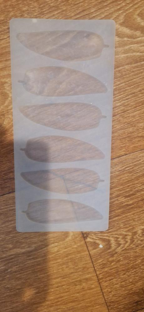 Forma na čokoládu listy,