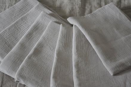 Mušelínové bio plienkové osušky, 7 ks,