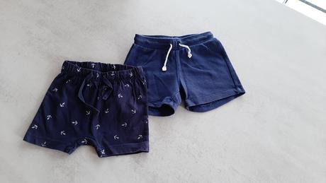 Kraťasy 2x, h&m,62