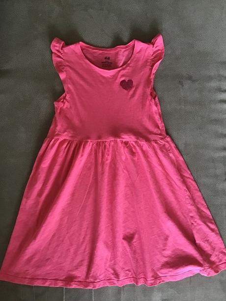 Letné šaty 122/128, h&m,128
