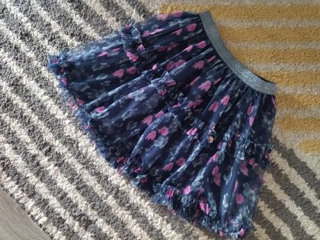 Tylová kvetinková sukňa, coccodrillo,122