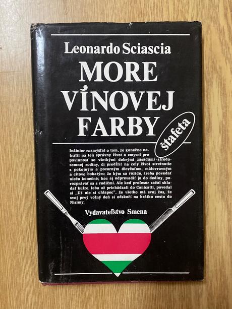 Kniha- more vínovej farby- l. sciascia, 