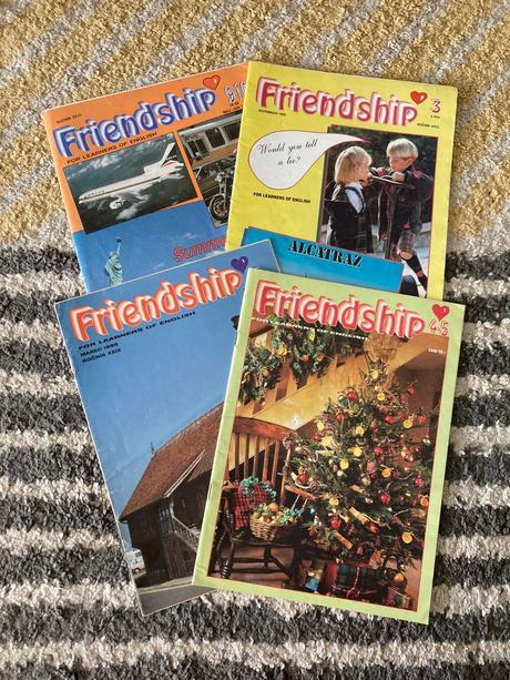Staré časopisy friendship 4ks, 