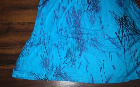 Vzdušné tyrkysové tielko, l