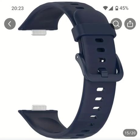Silikonový temienok na hodinky huawei fit 3, 