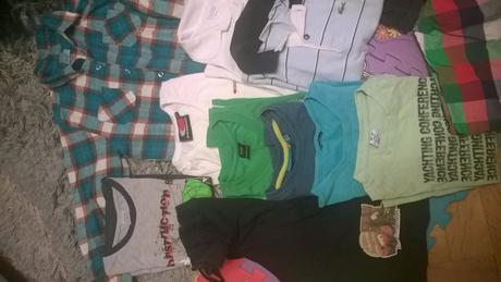 Balik chlapcenskych veci 19 kusov c. 116/122, 104–116