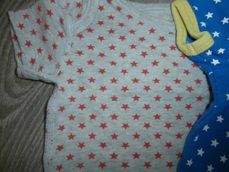 Balík 3ks body s krátkym rukávom veľ.68, 68–80