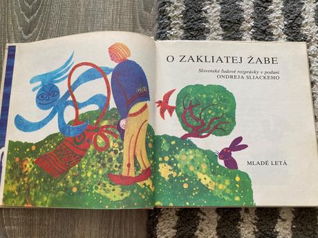 O zakliatej žabe prvé vyd.1981, 