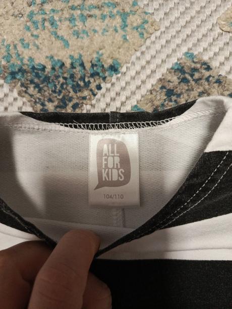 Dievčenská tunika / teplákové šaty, 104