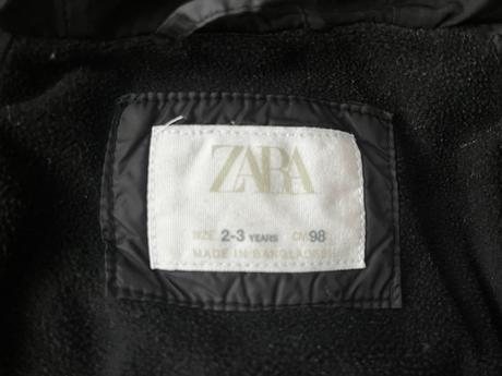 Detská zimná bunda, zara,98