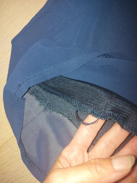 Ležérna blúzka s podšívkou- super stav, s