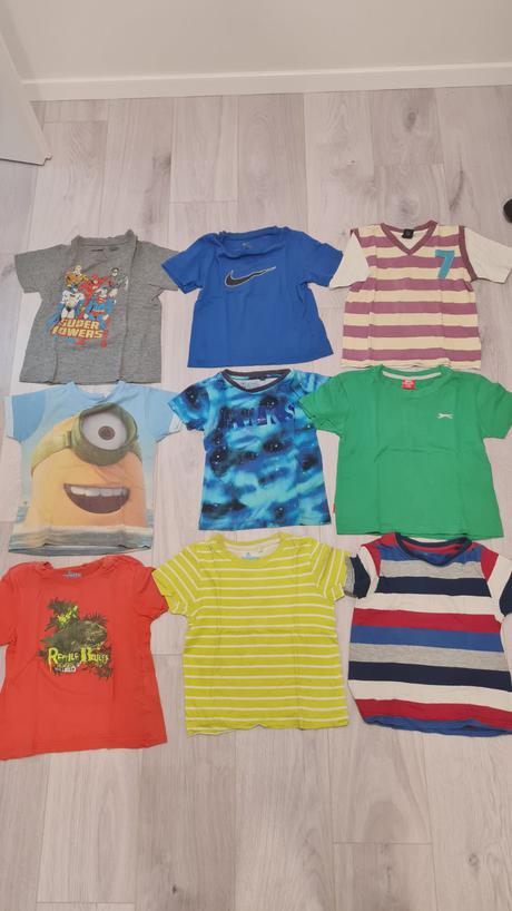 Tričká krátke veľkosť 4 az 5 rokov, 104 az 116cm, 104–116