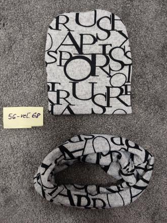 Čiapka + nákrčník, 56