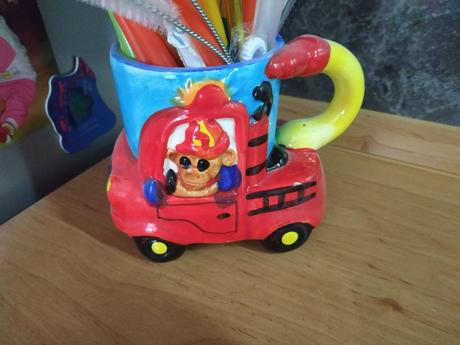 Hrnček - hasičské auto, 