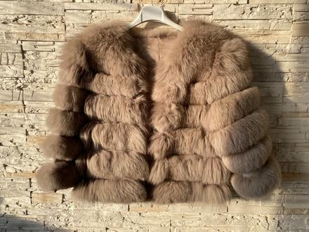 Real fur jacket 2v1 kabát kozuch vesta, 