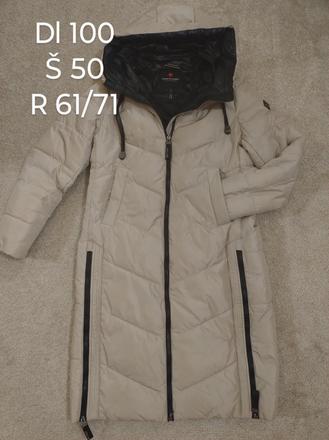 Béžová bunda s, s