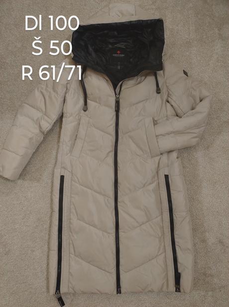 Béžová bunda s, s