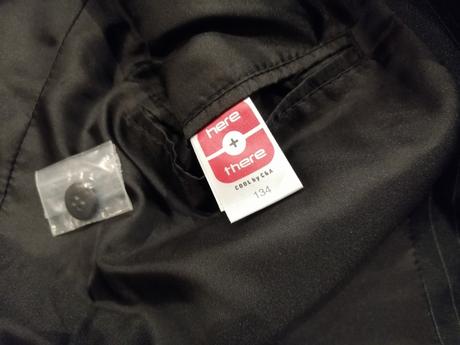 Kvalitné sako caa, v 134, 9-10 r., c&a,134