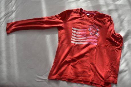 Dievčenské tričko - dlhý rukáv, 146