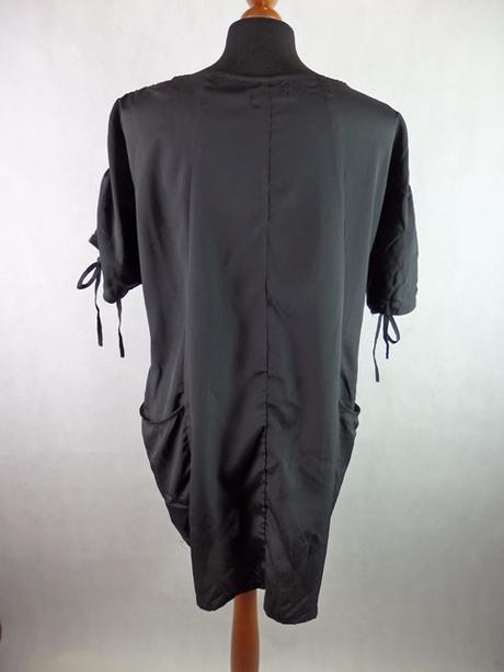 Čierne šaty s vreckami, only,42