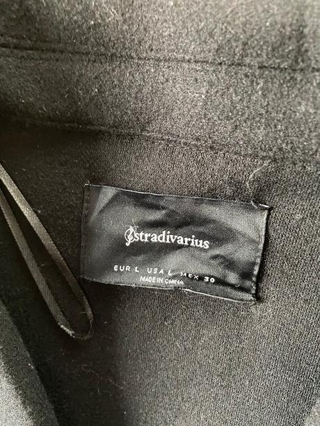 Teplejší oversize kabát, sako stradivarius, stradivarius,l