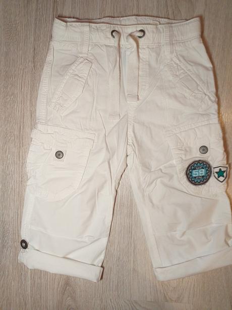 Letné biele nohavice h&m, 92