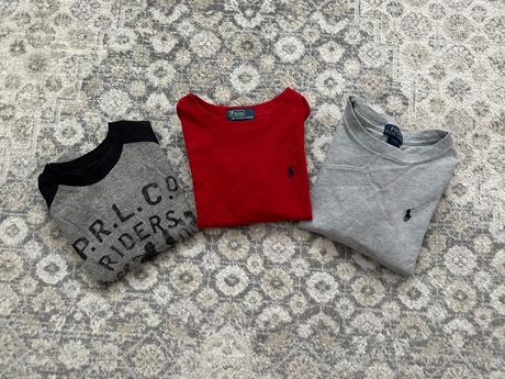 3 ks tričko, 86/92, polo rl, ralph lauren,86