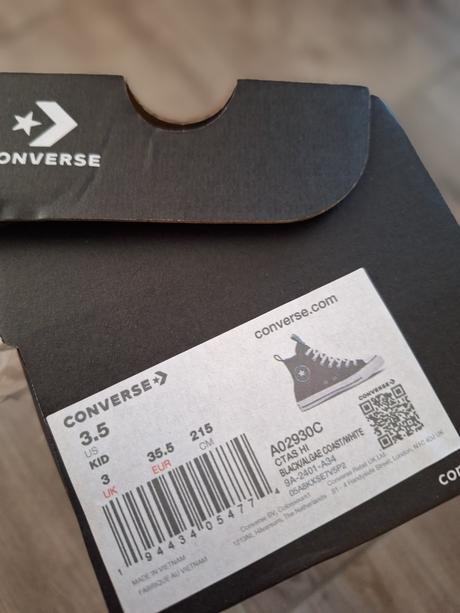 Platenky 35,5cm, converse,35