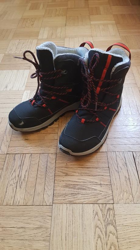 Chlapčenské zimné čižmy, quechua,36